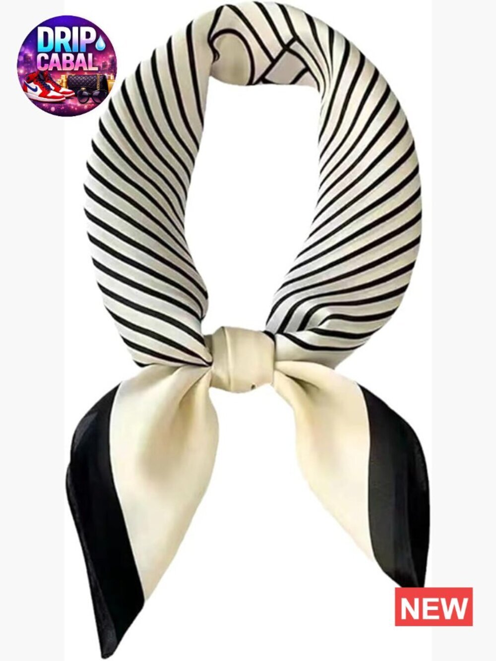 27.5x27.5 Silk Feeling Square Satin Head Scarf Hair Wrap Bandana